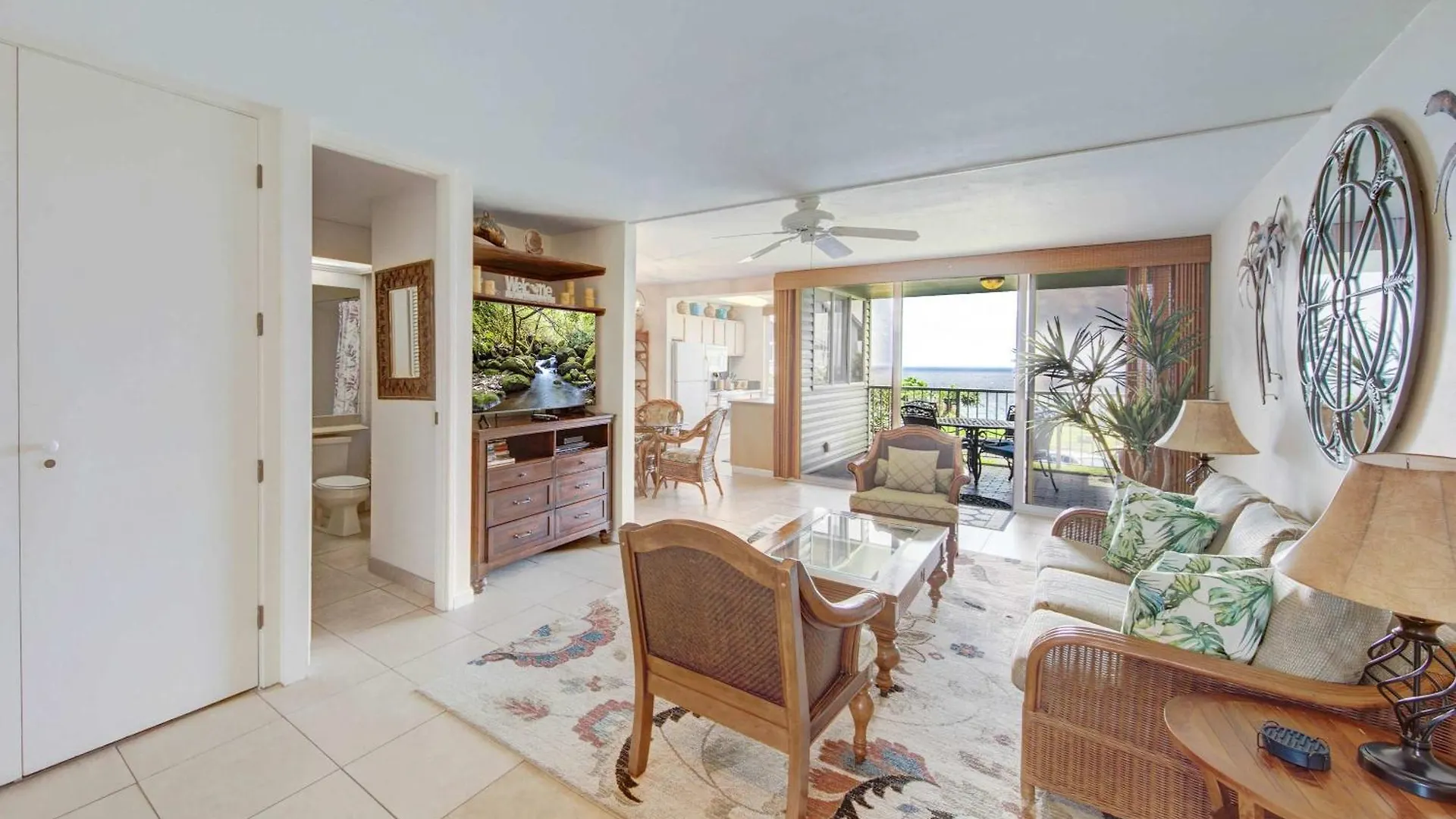 Feriehus Ocean Views Pickelball Cliffside Yoga Princeville